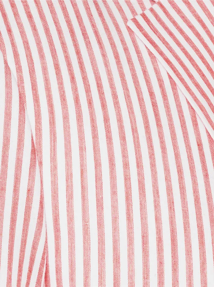 Red & White Seersucker Two Button Suit (Open Box) sold by Alain Dupetit product image thumbnail 4