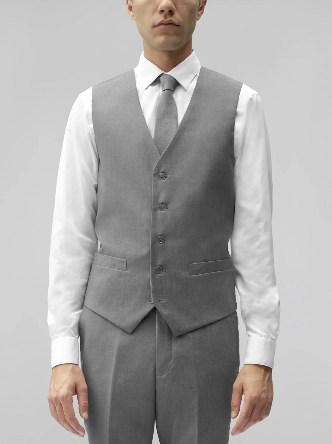 Medium Grey Three Piece Suit (Open Box) sold by Alain Dupetit product image thumbnail 4