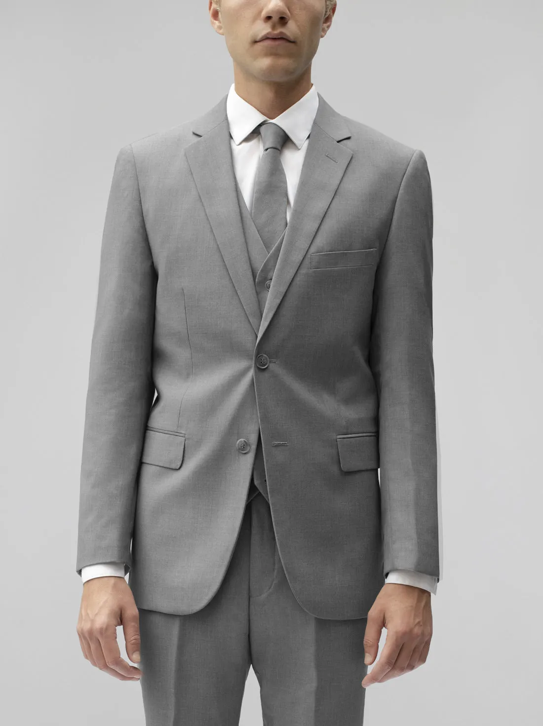 Medium Grey Three Piece Suit (Open Box) sold by Alain Dupetit product image thumbnail 3