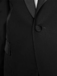 Black Velvet Tuxedo with Satin Shawl Lapel sold by Alain Dupetit