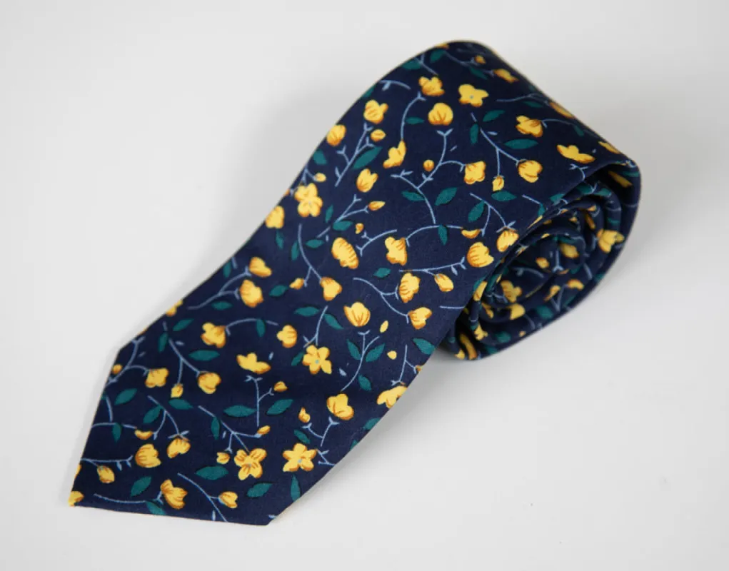 #200 Floral Print Tie sold by Alain Dupetit