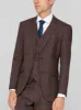 Slate Brown & Blue Plaid Three Piece Suit sold by Alain Dupetit