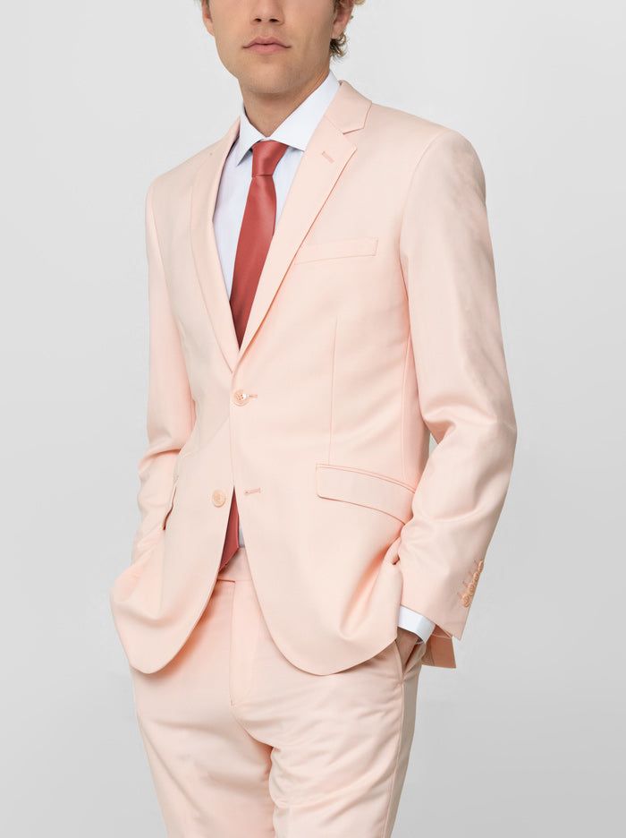 Light Peach Two Button Suit sold by Alain Dupetit product image thumbnail 3