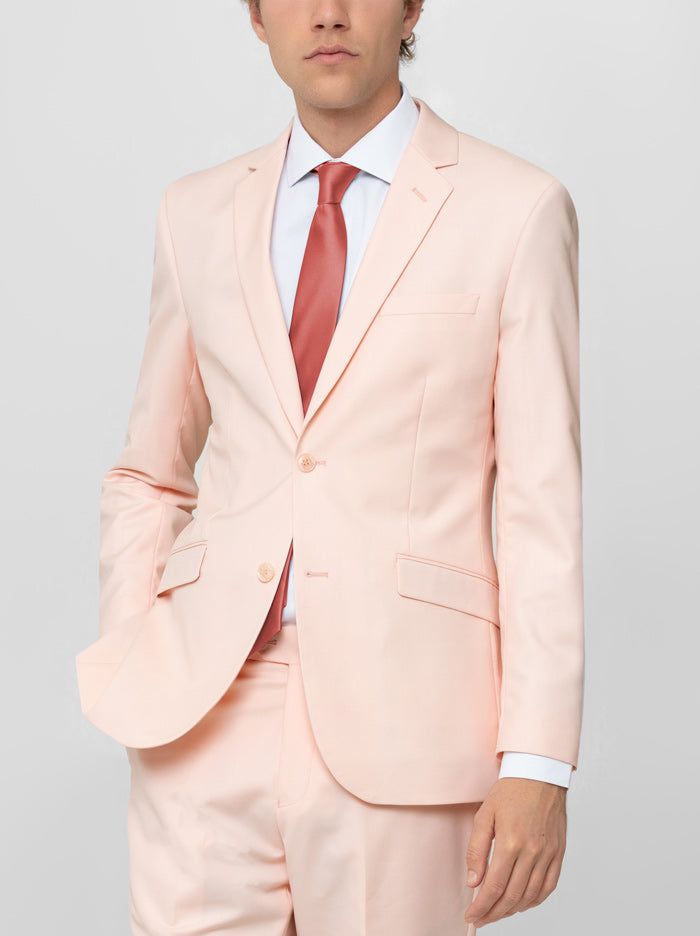 Light Peach Two Button Suit sold by Alain Dupetit product image thumbnail 2