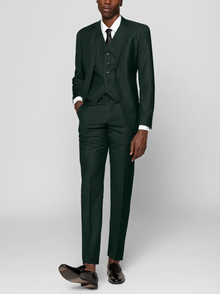 Forest Green Three Piece Suit sold by Alain Dupetit
