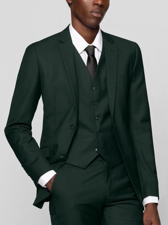Forest Green Three Piece Suit sold by Alain Dupetit product image thumbnail 2