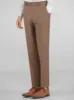Tan Plaid Three Piece Peak Lapel Suit sold by Alain Dupetit