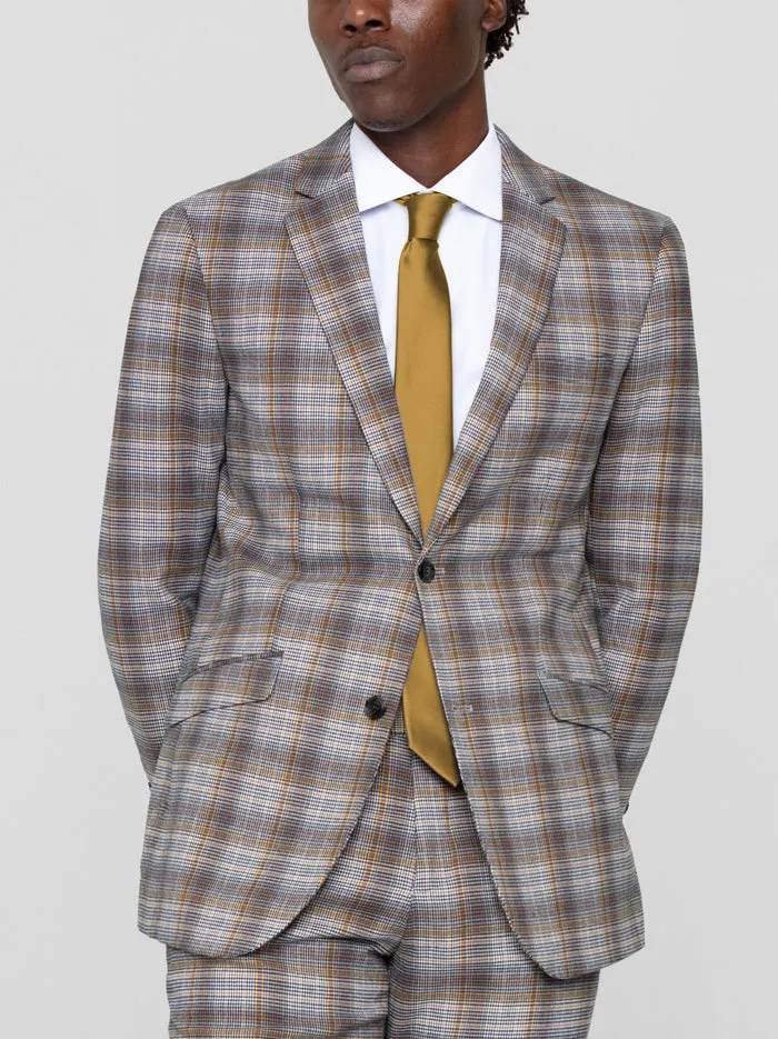 Harwich Plaid Two Button Suit sold by Alain Dupetit product image thumbnail 2