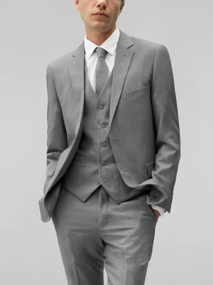 Medium Grey Three Piece Suit sold by Alain Dupetit product image thumbnail 2