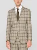 Sage Plaid Two Button Suit sold by Alain Dupetit