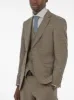 Dusty Brown Plaid Three Piece Suit sold by Alain Dupetit