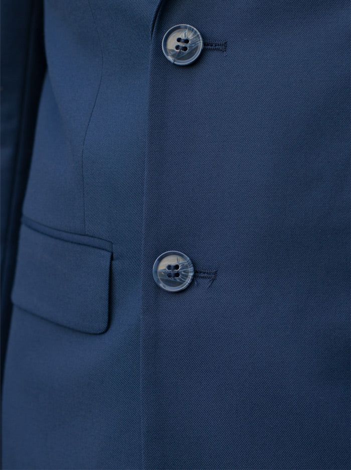 Royal Blue Double Breasted Suit sold by Alain Dupetit product image thumbnail 4