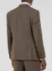 Golden Brown & Blue Windowpane Three Piece Suit sold by Alain Dupetit