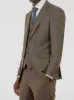 Golden Brown & Blue Windowpane Three Piece Suit sold by Alain Dupetit