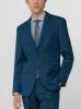 Teal Birdseye Two Button Suit  (Clearance) sold by Alain Dupetit