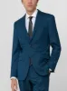 Teal Birdseye Two Button Suit  (Clearance) sold by Alain Dupetit