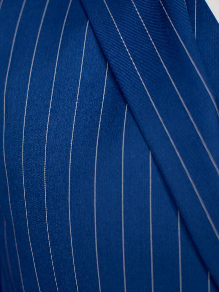 Medium Blue Pinstripe Three Piece Suit sold by Alain Dupetit product image thumbnail 3
