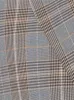 Black & Camel Glen Plaid Two Button Peak Lapel Ticket Pocket Suit sold by Alain Dupetit