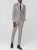 Black & Camel Glen Plaid Two Button Peak Lapel Ticket Pocket Suit sold by Alain Dupetit