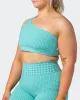 Level Up Bralette - Cascade Houndstooth Print sold by Muscle Nation