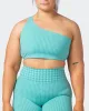 Level Up Bralette - Cascade Houndstooth Print sold by Muscle Nation