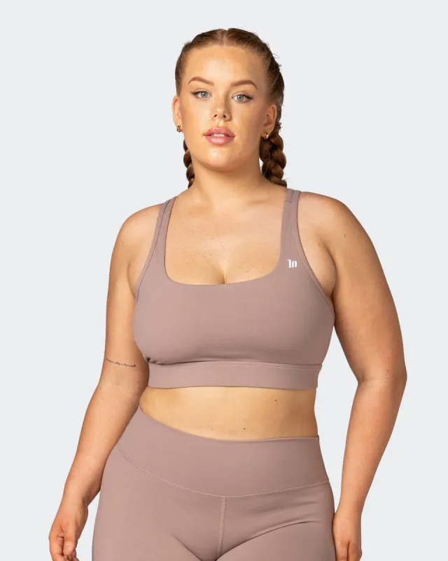 Brace Yourself Bra - Praline sold by Muscle Nation