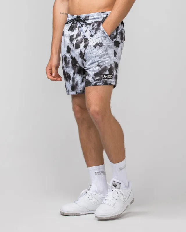 Lay Up 5" Shorts - Tie Dye Print made by Muscle Nation