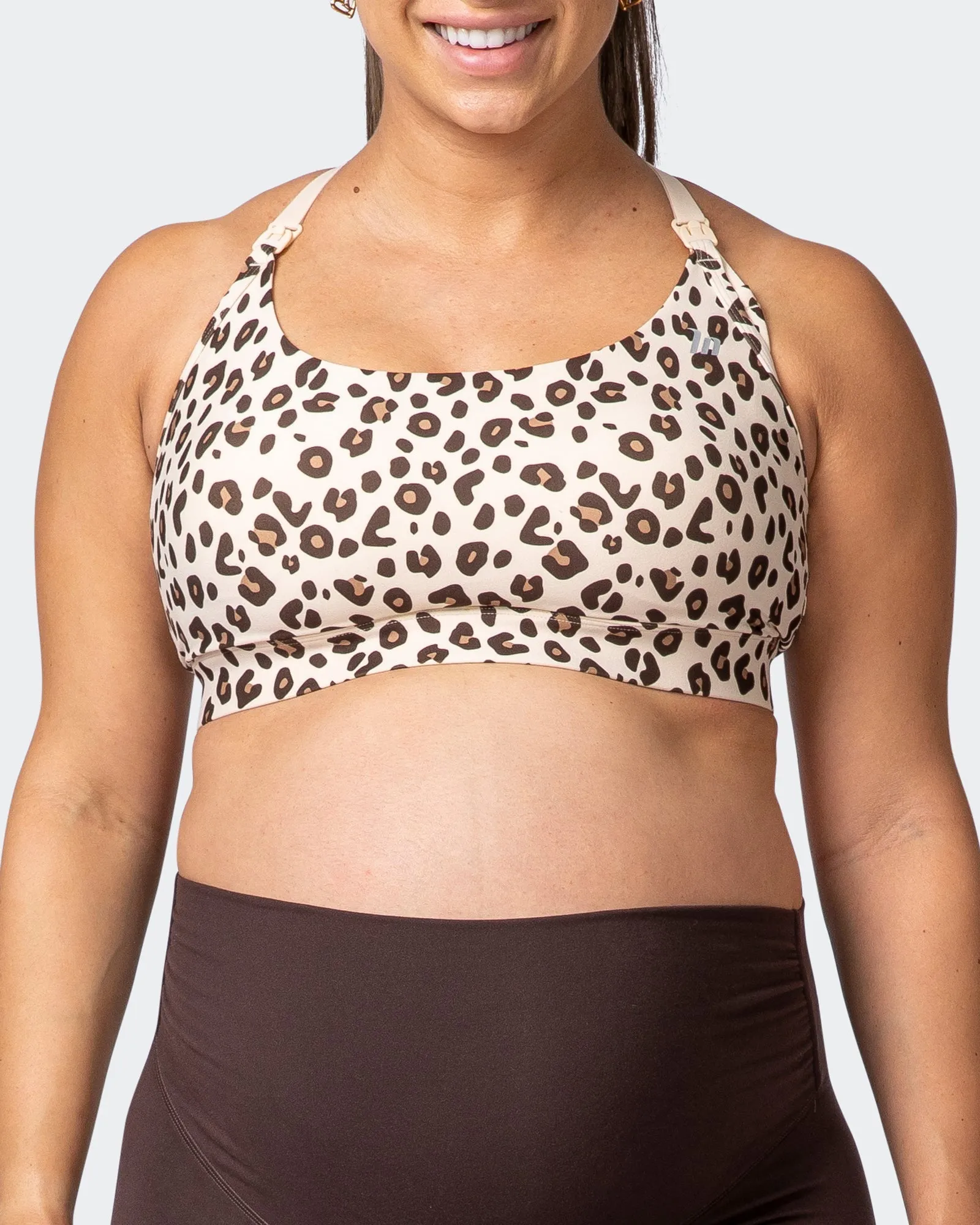 MN Everyday Maternity Bra - Cheetah Print sold by Muscle Nation product image thumbnail 3