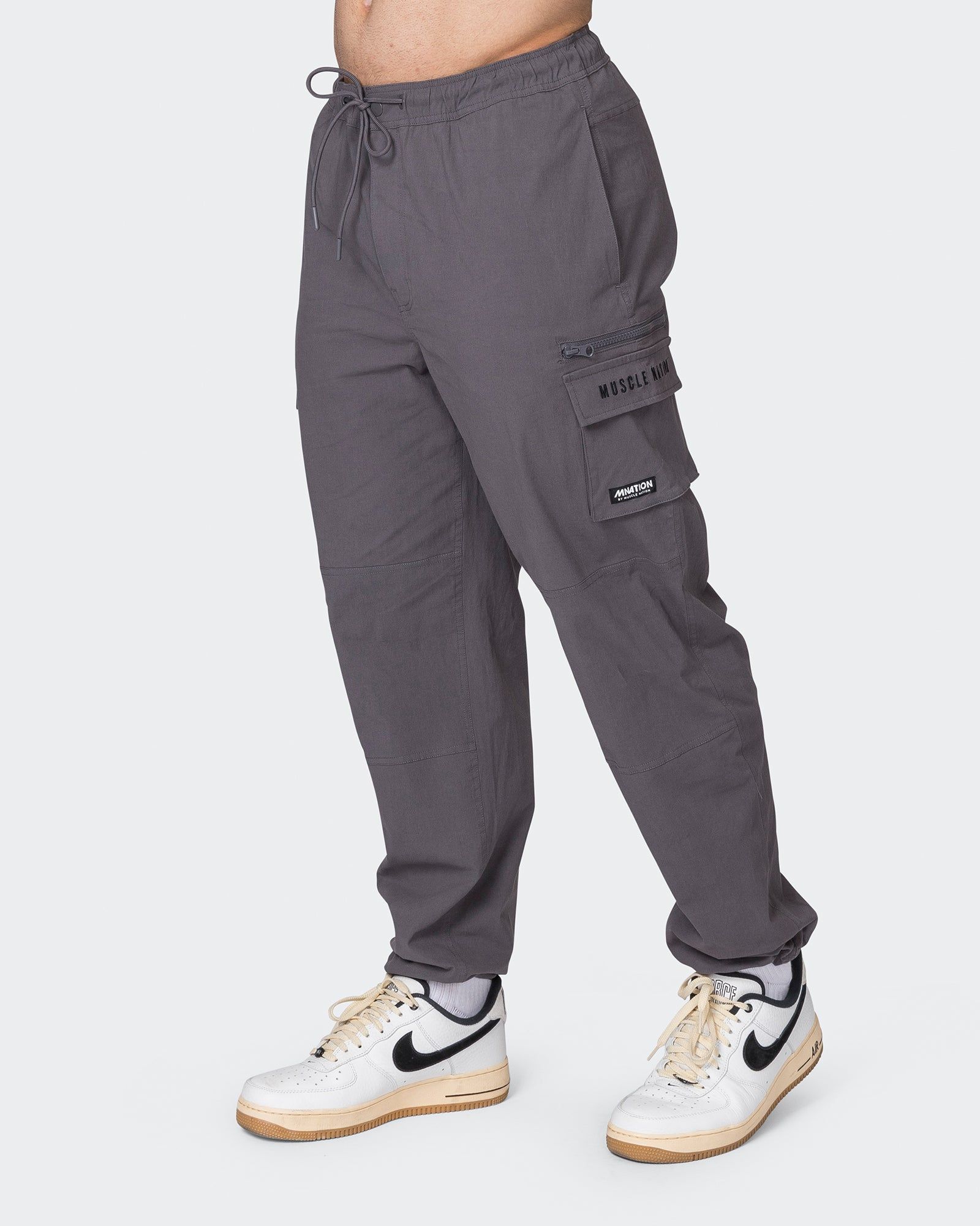 Mens Cargo Pants - Alloy sold by Muscle Nation product image thumbnail 4