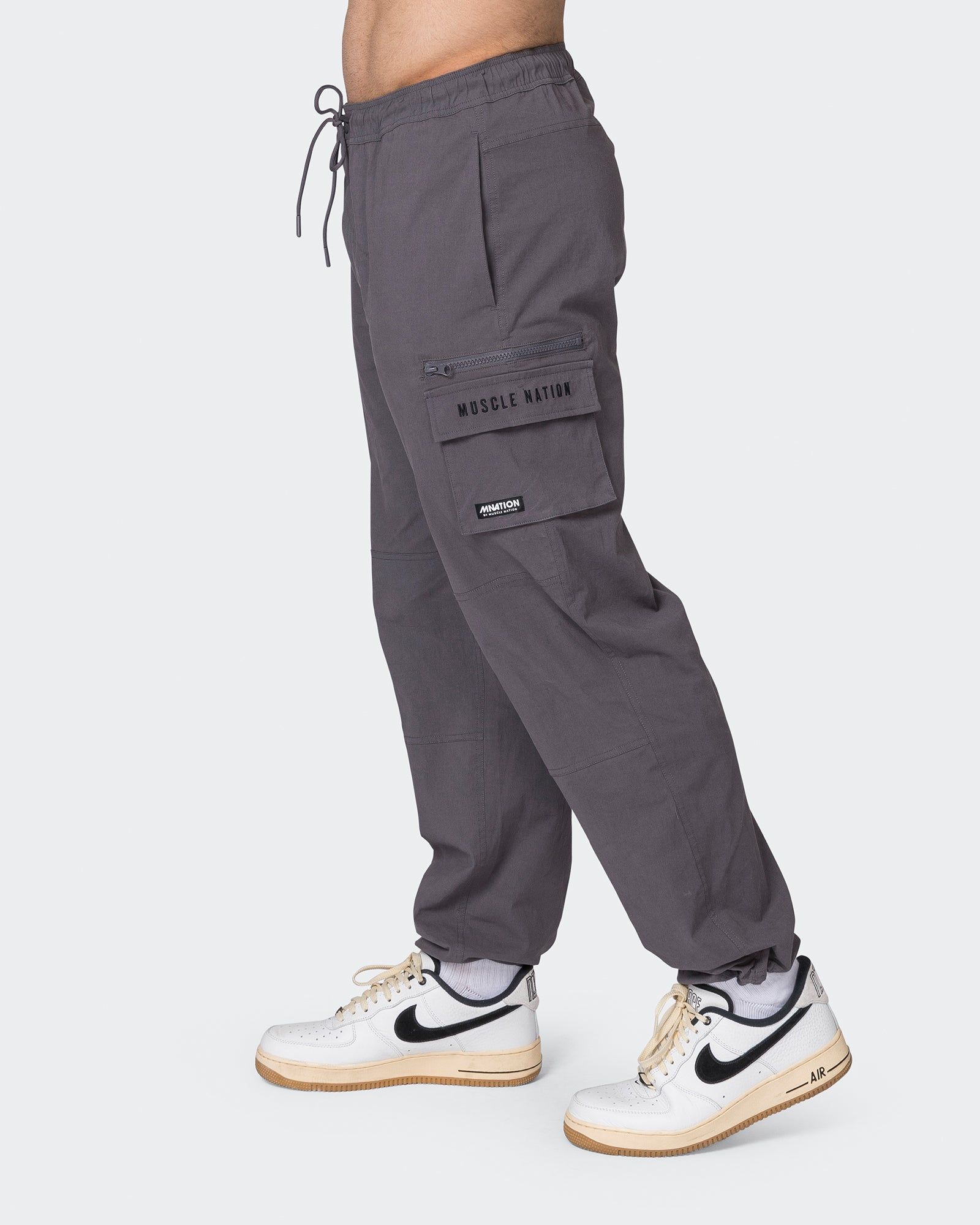 Mens Cargo Pants - Alloy sold by Muscle Nation