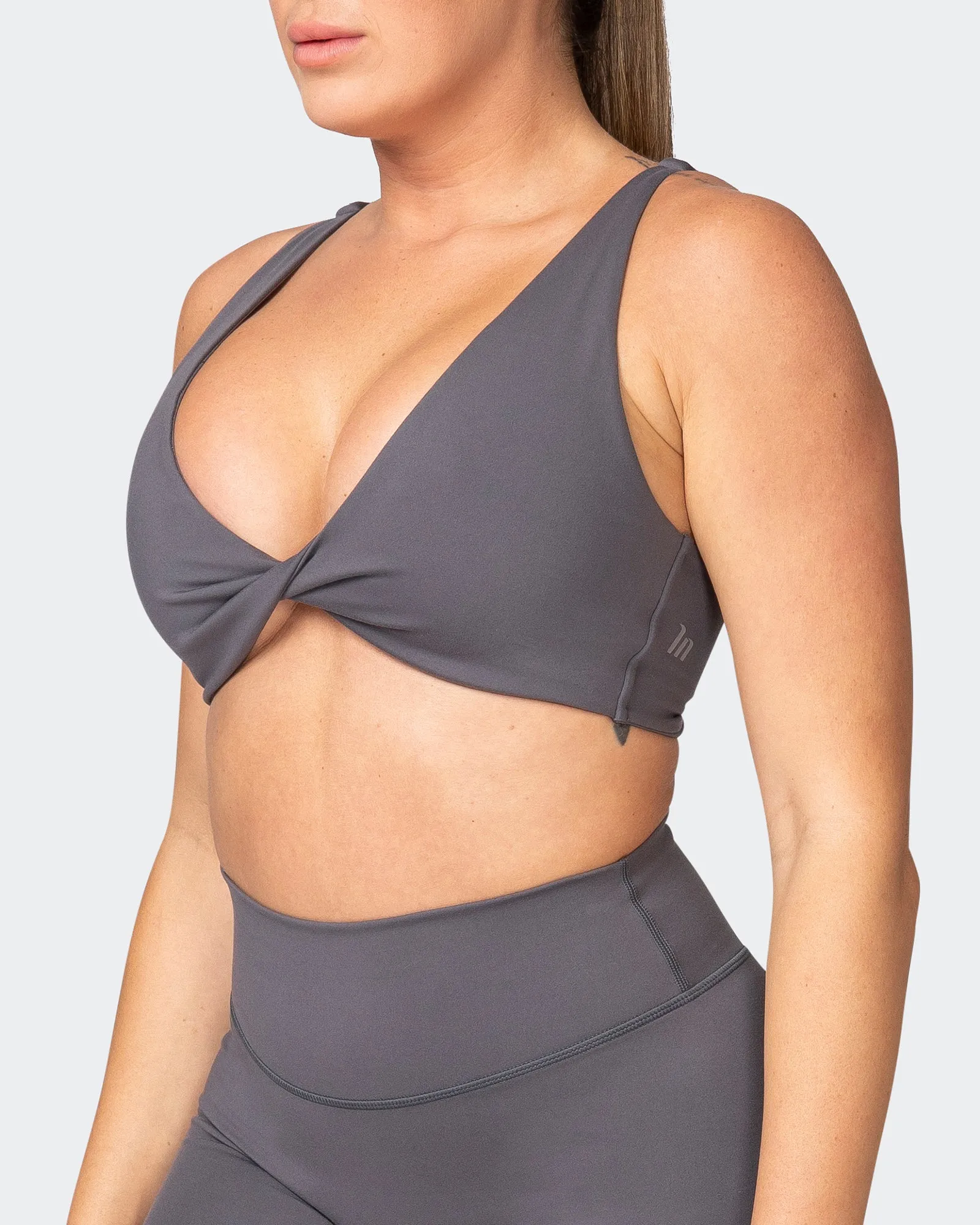 Demi Bralette - Alloy sold by Muscle Nation product image thumbnail 3