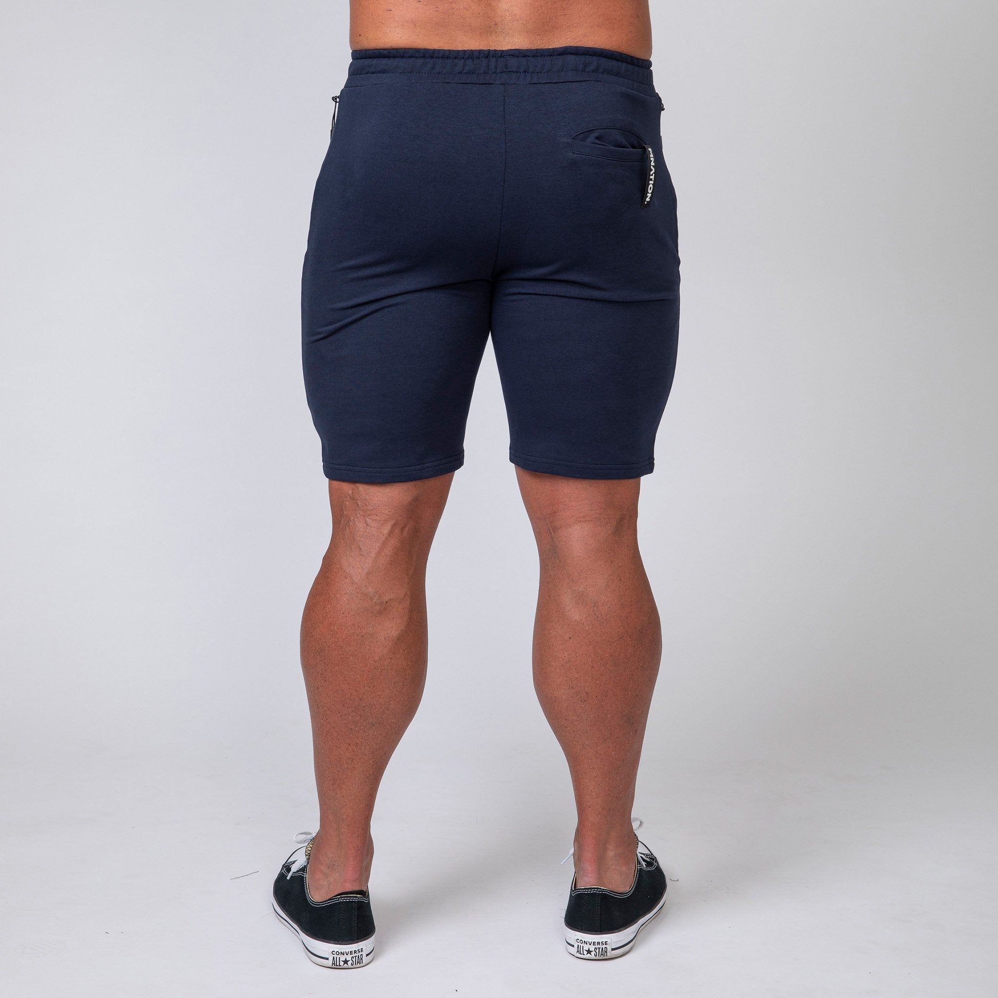 MNation Tapered Fit Shorts - Navy sold by Muscle Nation product image thumbnail 5