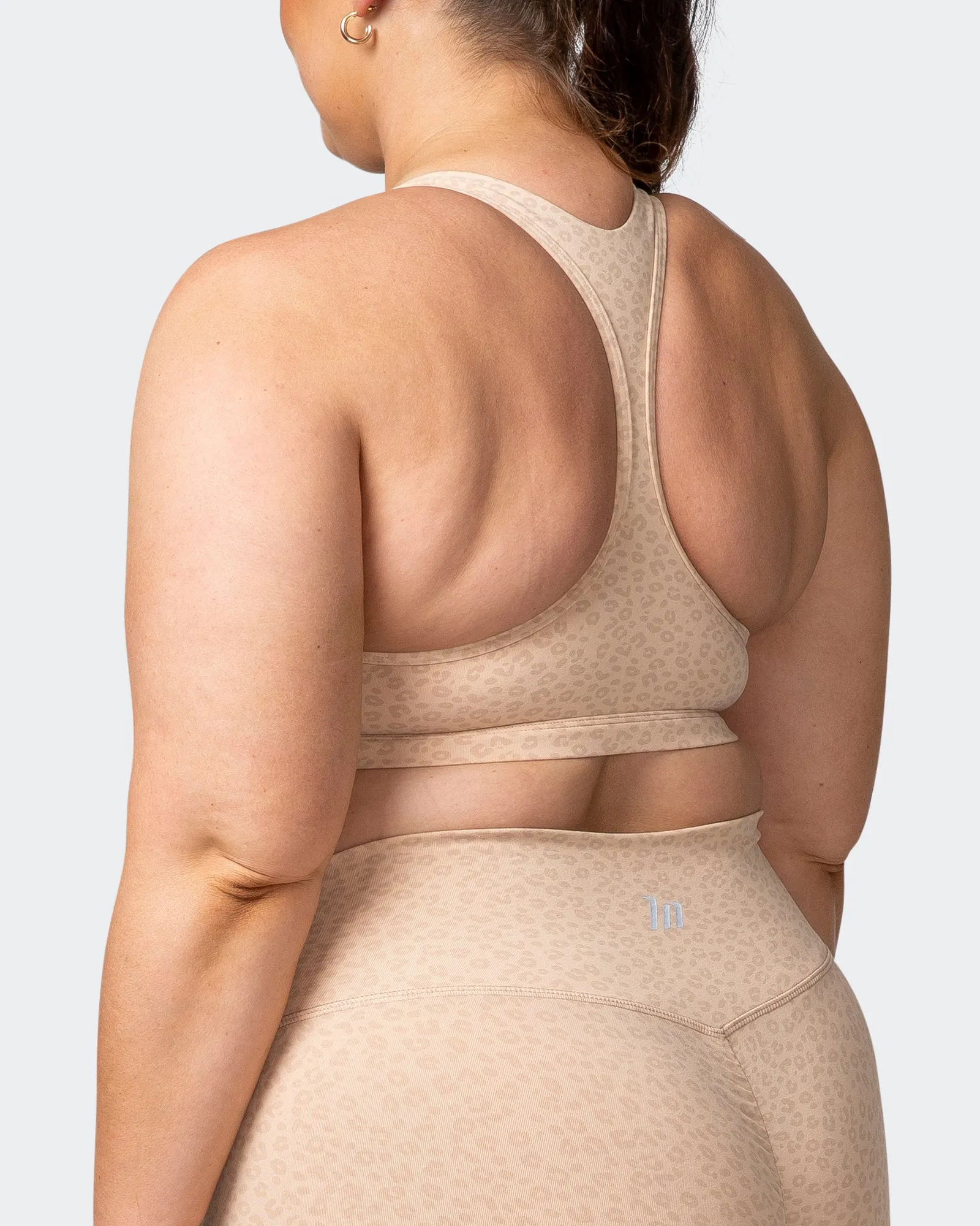 Flex Bra - Brown Sugar Mini Cheetah Print sold by Muscle Nation product image thumbnail 5