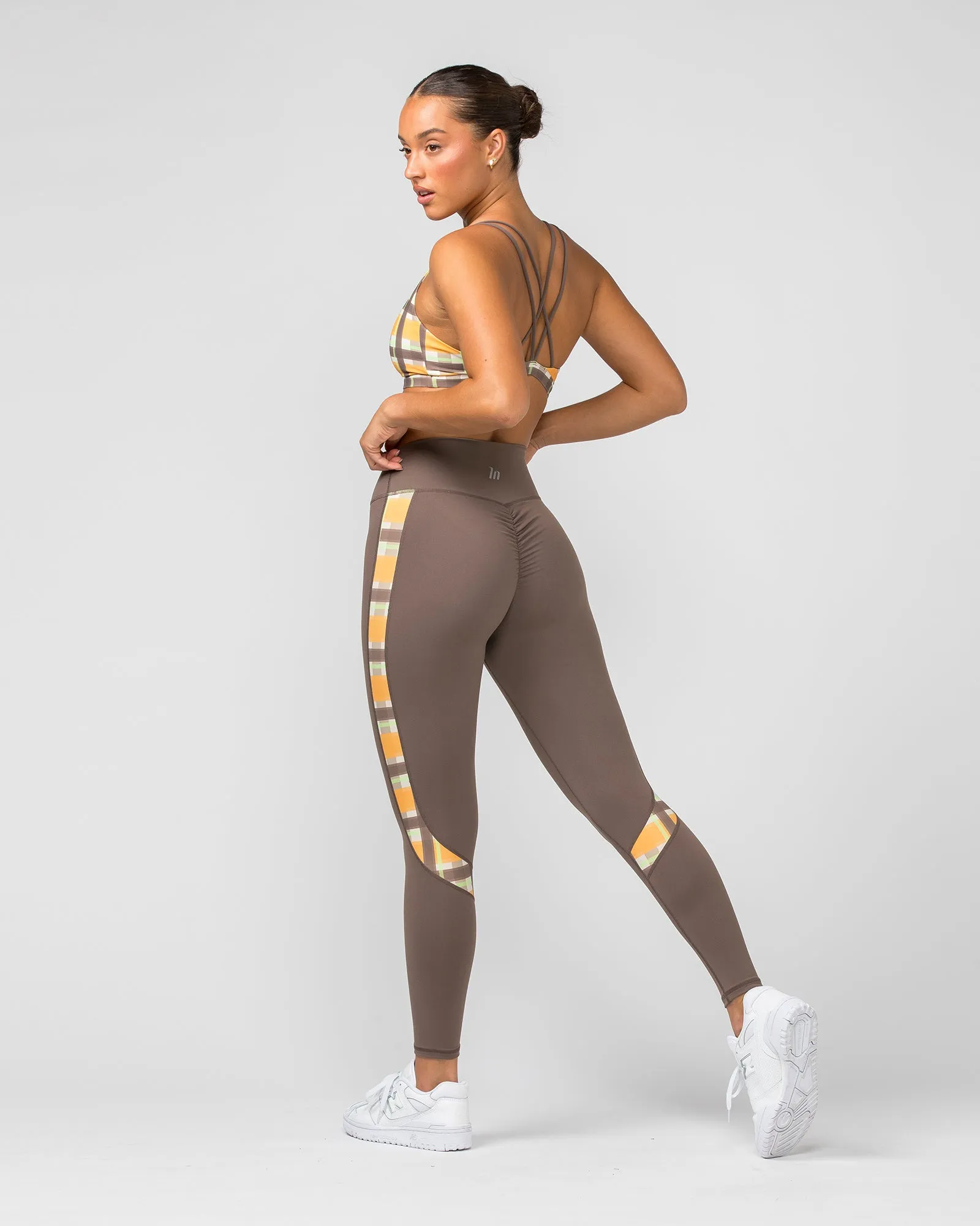 Whirlwind Bralette - Checked Out Print sold by Muscle Nation product image thumbnail 5