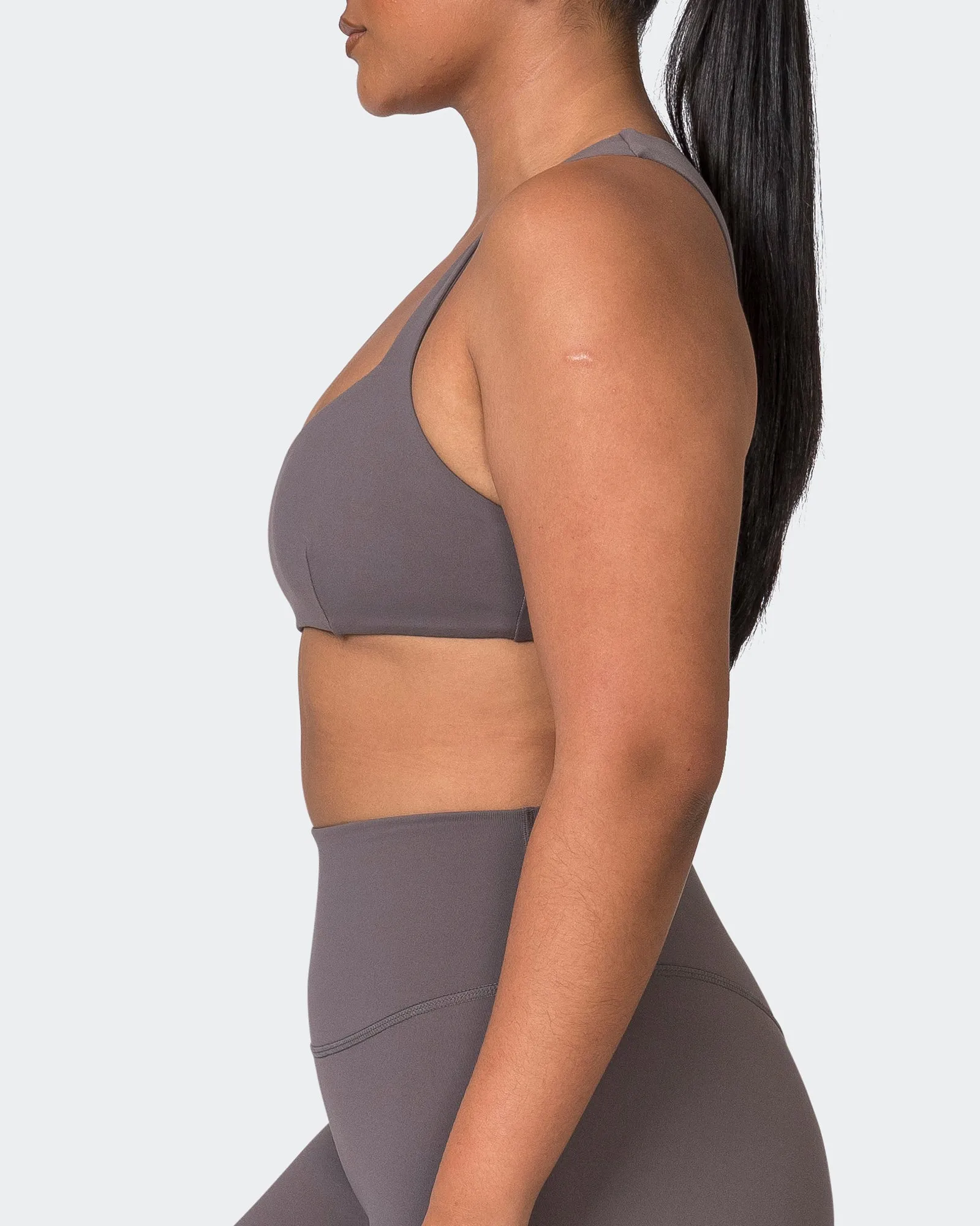 Pulse Bralette - Peppercorn sold by Muscle Nation product image thumbnail 4