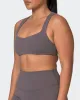 Pulse Bralette - Peppercorn sold by Muscle Nation