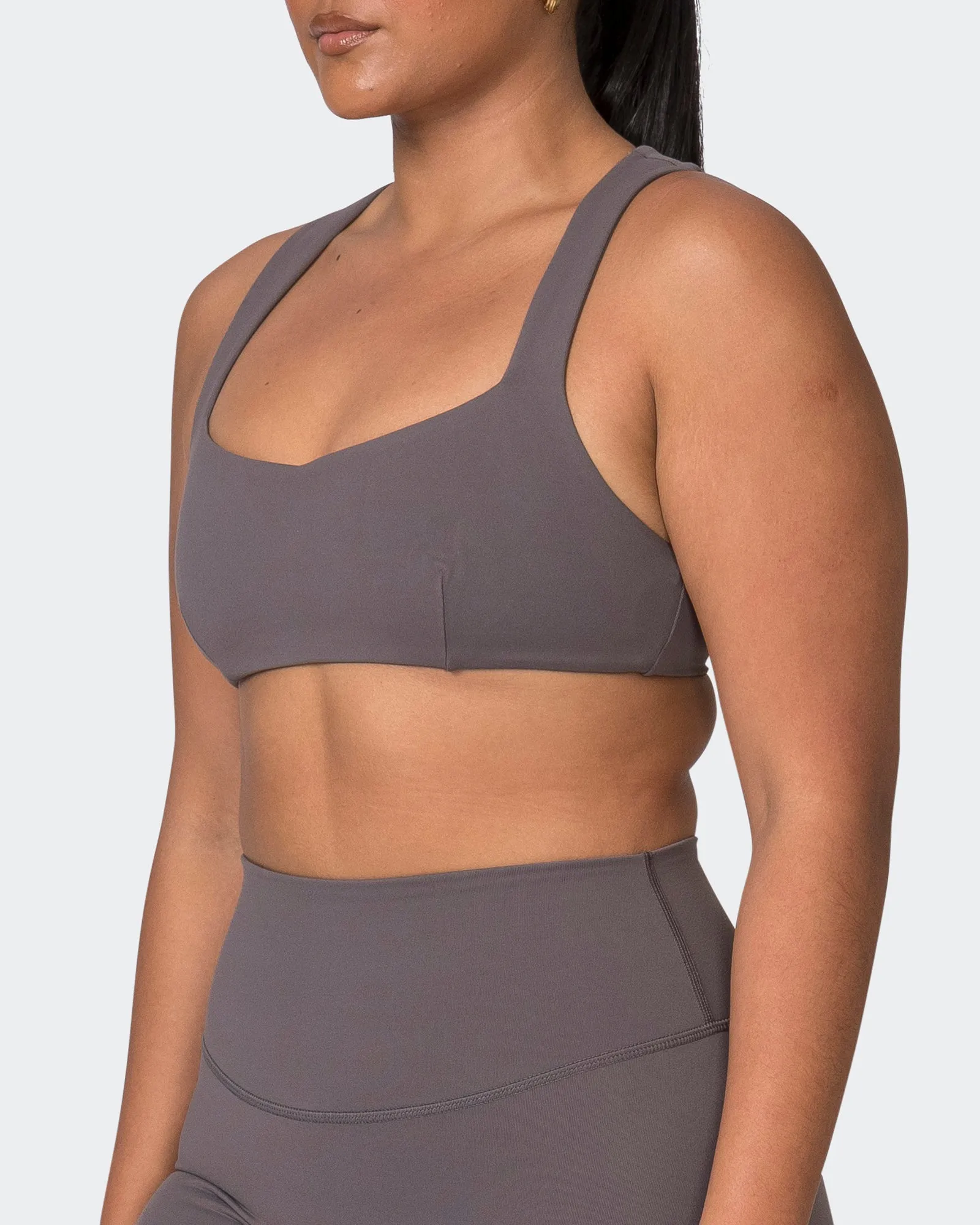 Pulse Bralette - Peppercorn sold by Muscle Nation product image thumbnail 3