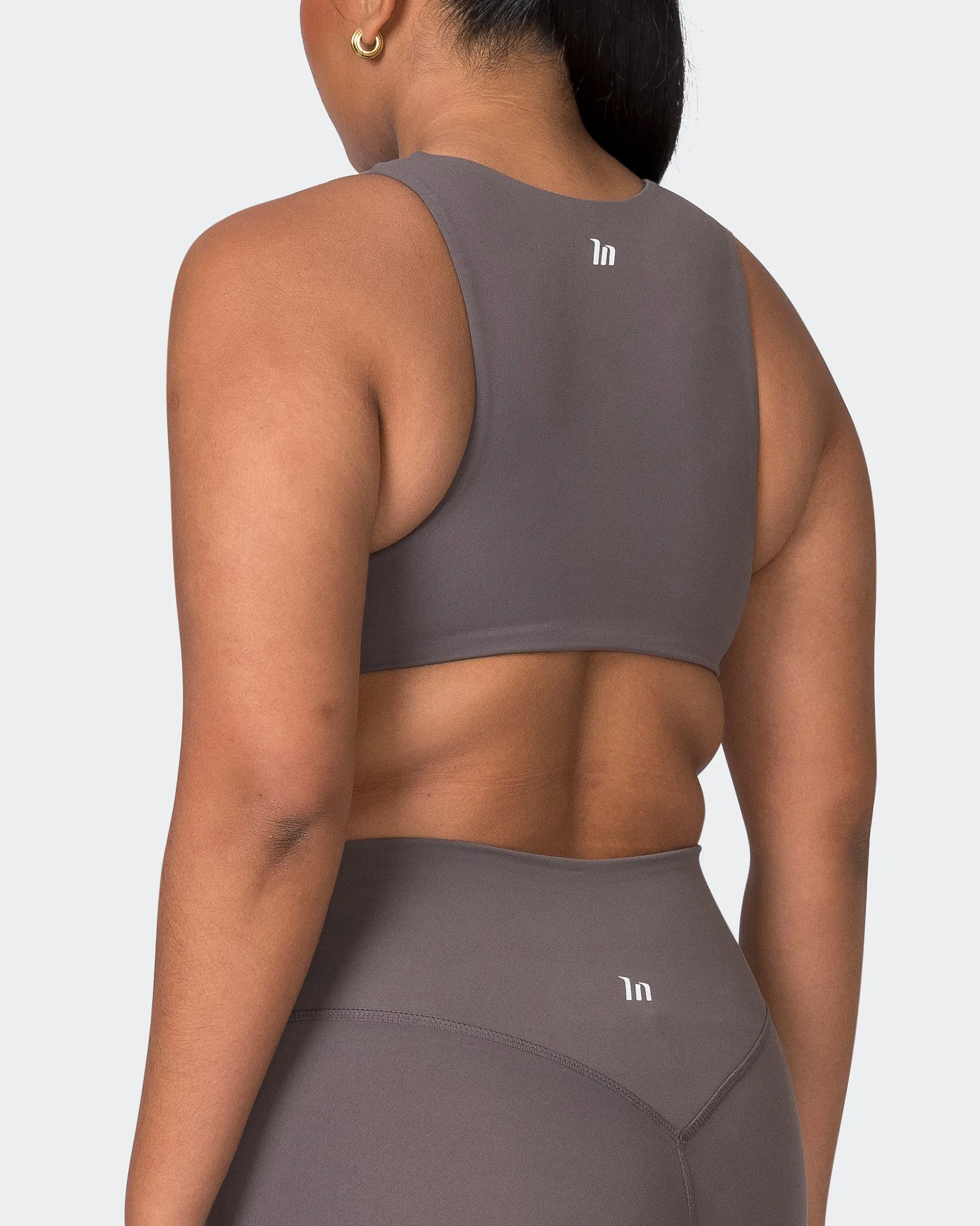 Pulse Bralette - Peppercorn sold by Muscle Nation product image thumbnail 5