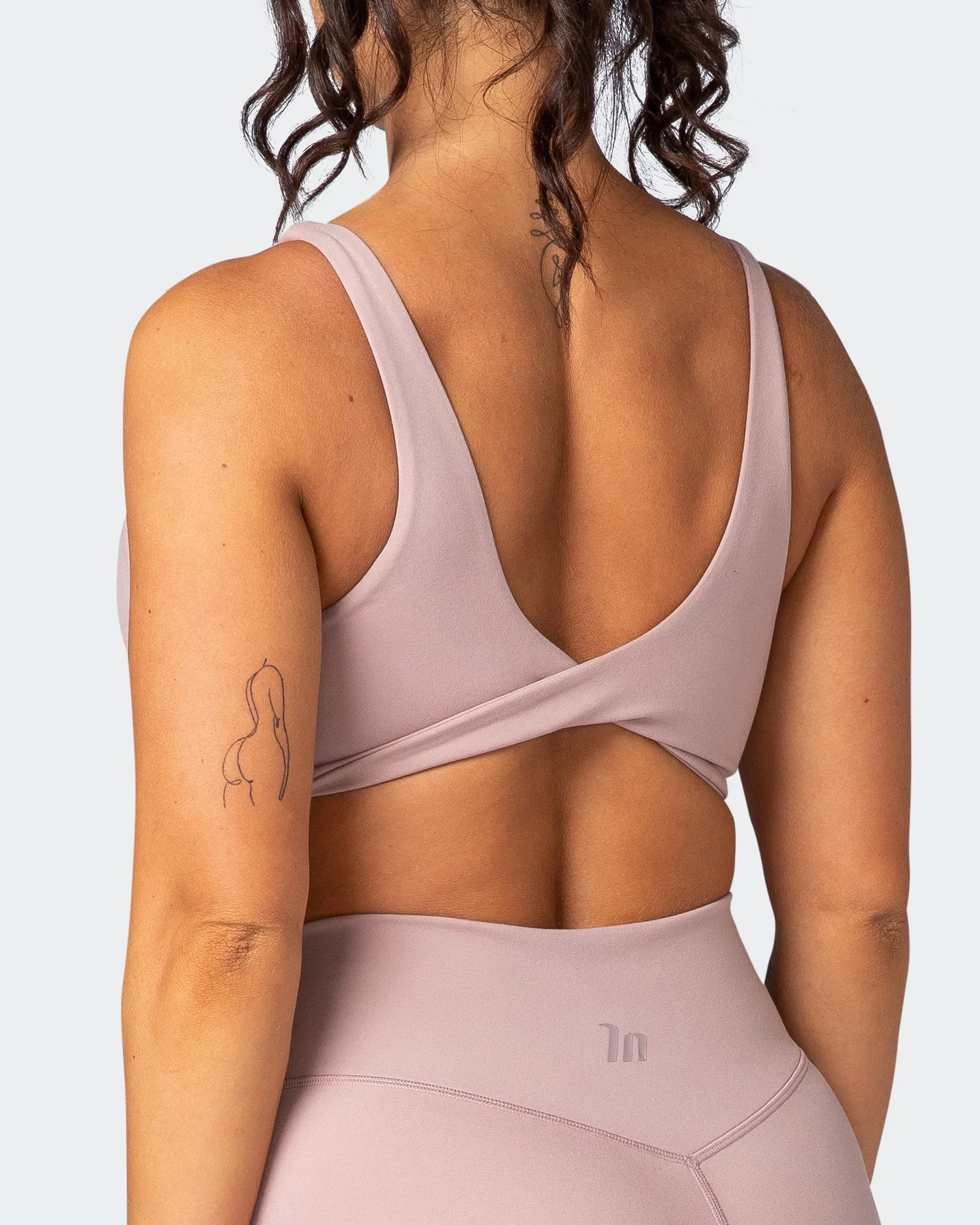 Demi Bralette - Rosewood sold by Muscle Nation product image thumbnail 5