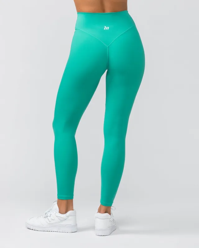 Liberty Zero Rise Ankle Length Leggings - Maldive sold by Muscle Nation