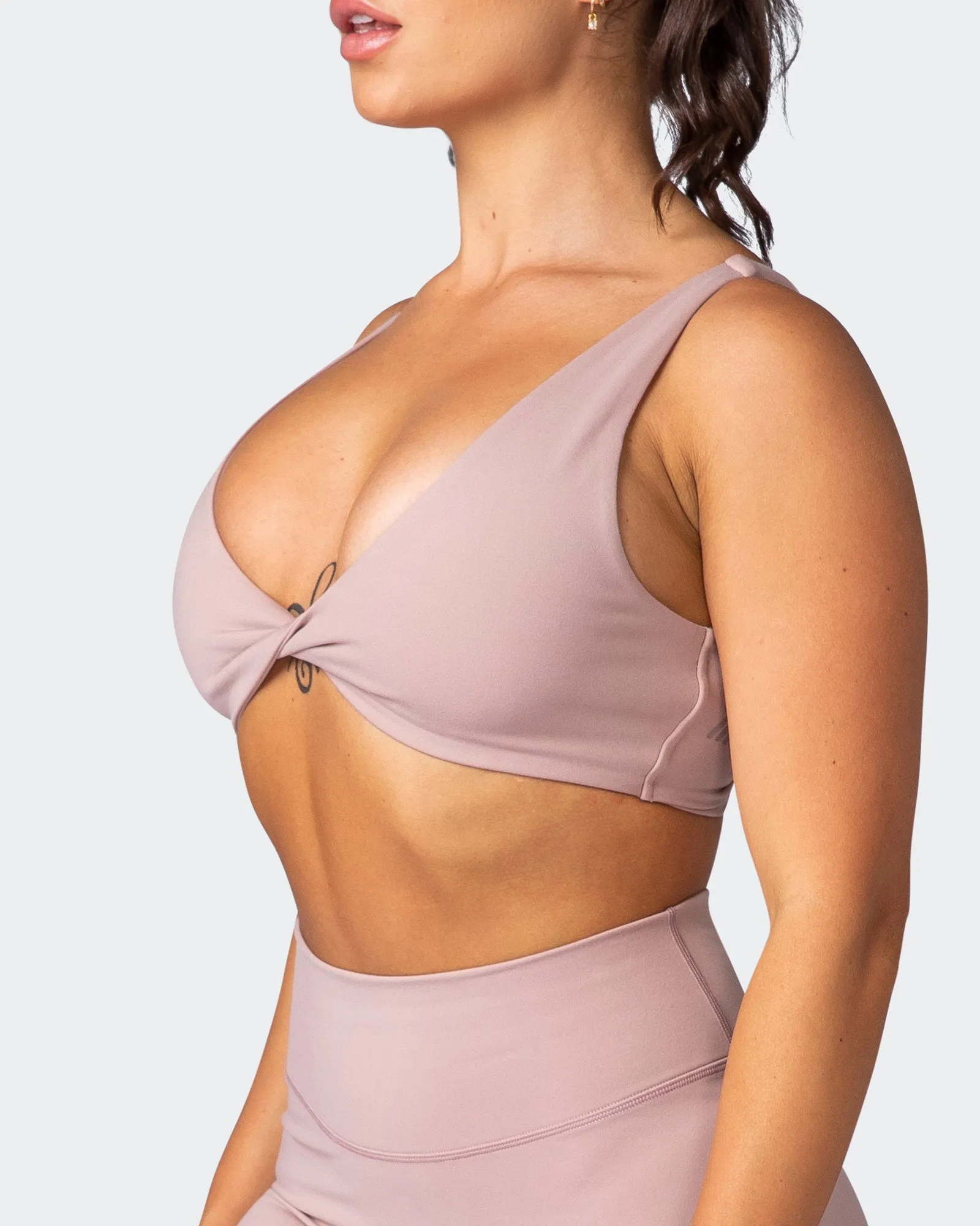 Demi Bralette - Rosewood sold by Muscle Nation product image thumbnail 3
