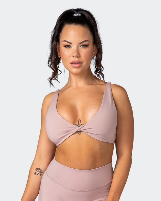 Demi Bralette - Rosewood sold by Muscle Nation