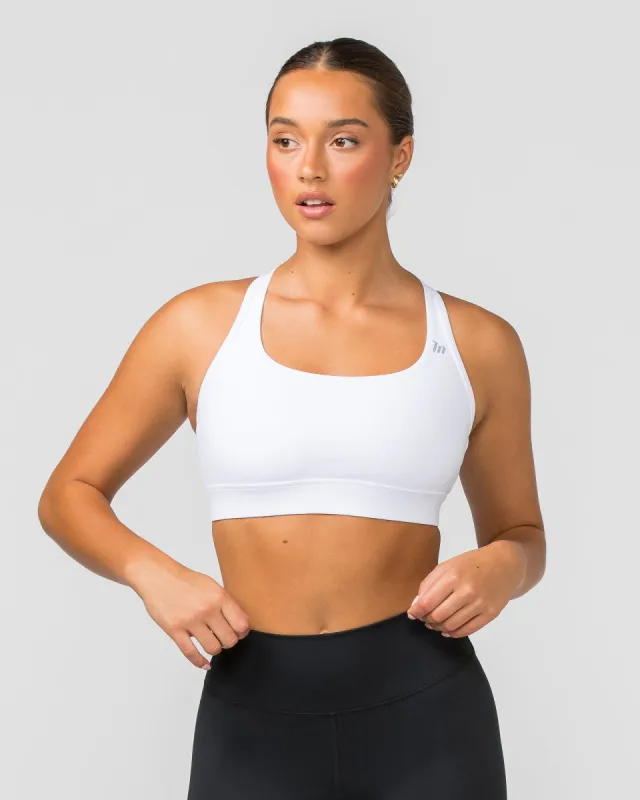 Brace Yourself Bra - White sold by Muscle Nation