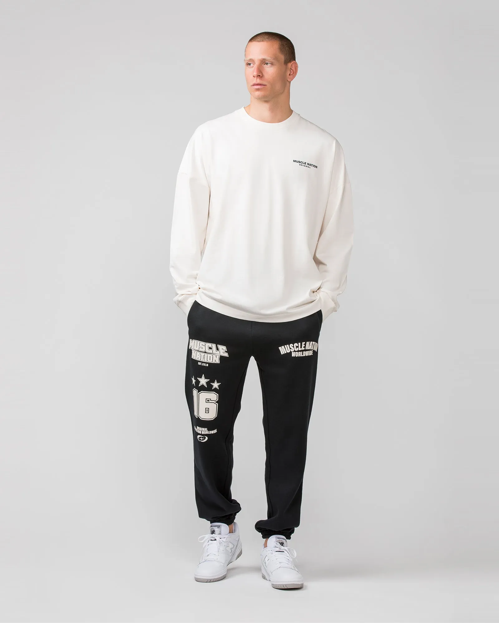 Lifting Trackies - Black sold by Muscle Nation product image thumbnail 4