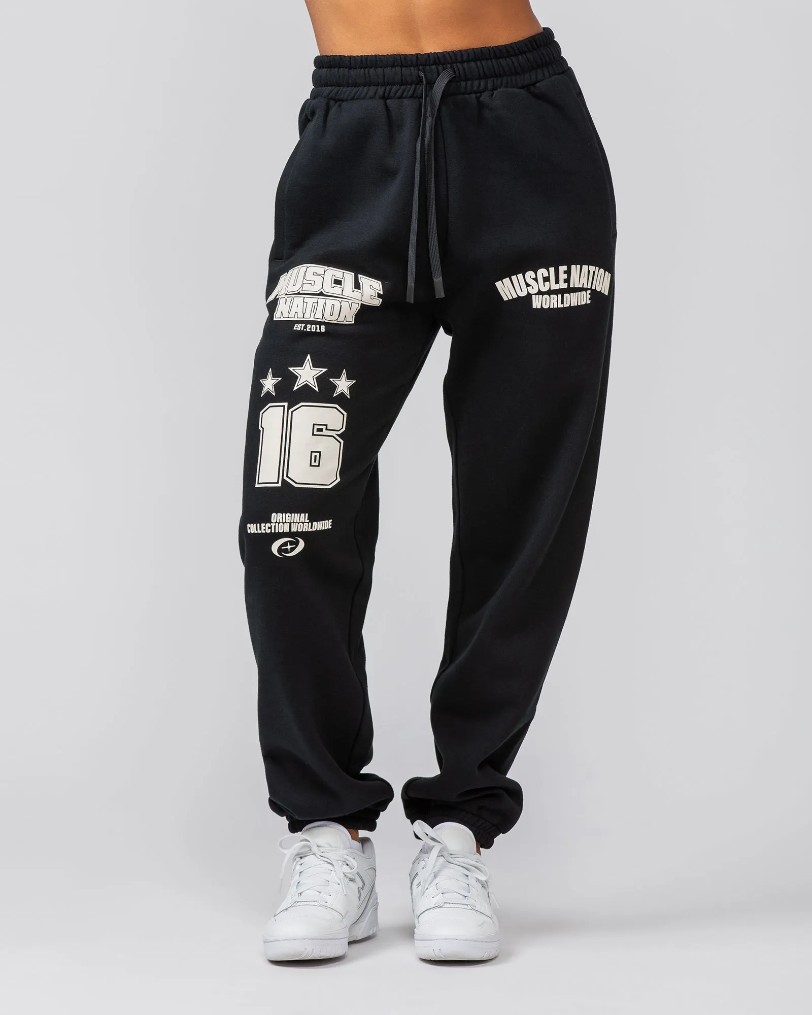 Lifting Trackies - Black sold by Muscle Nation product image thumbnail 5