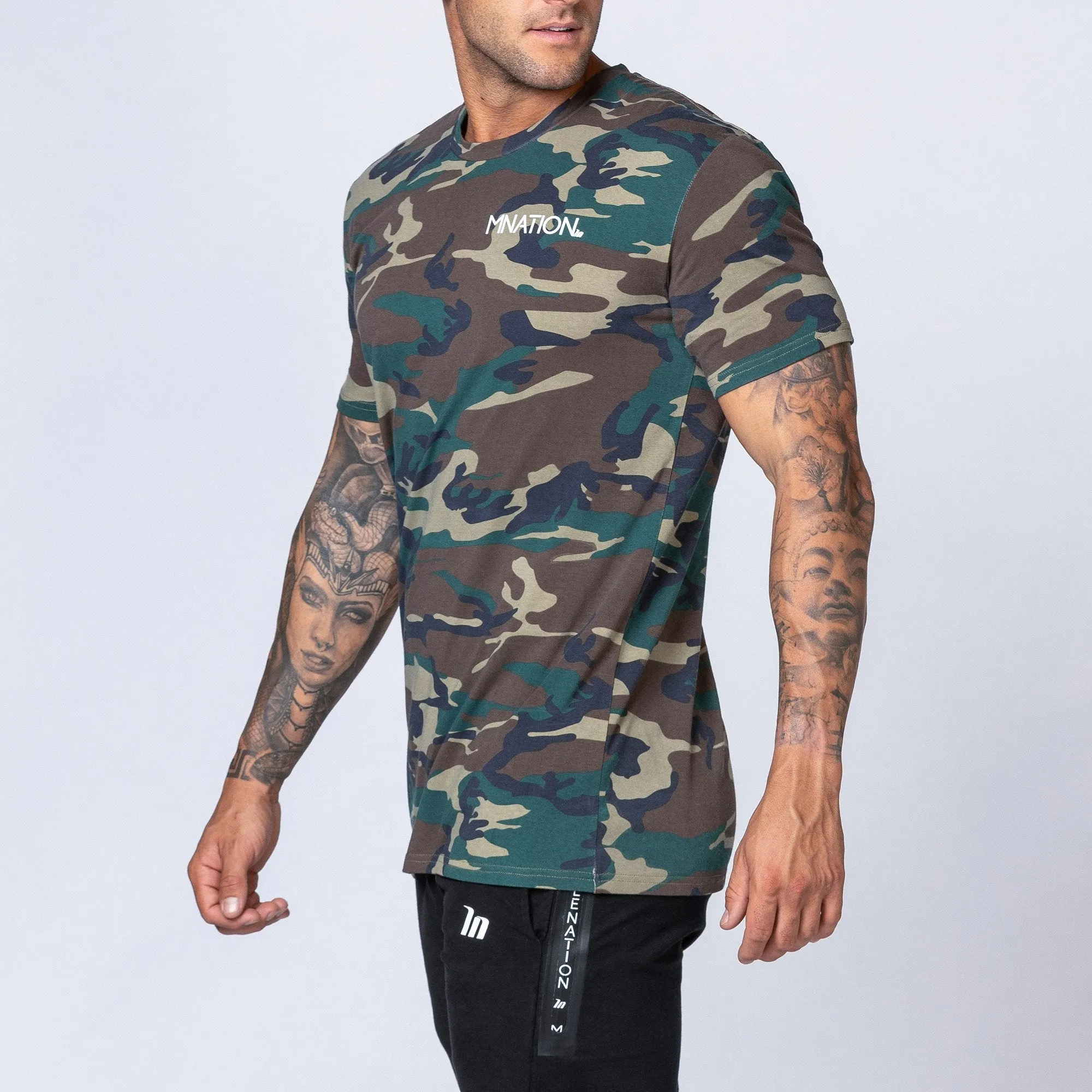 MNation Tee - Camo sold by Muscle Nation