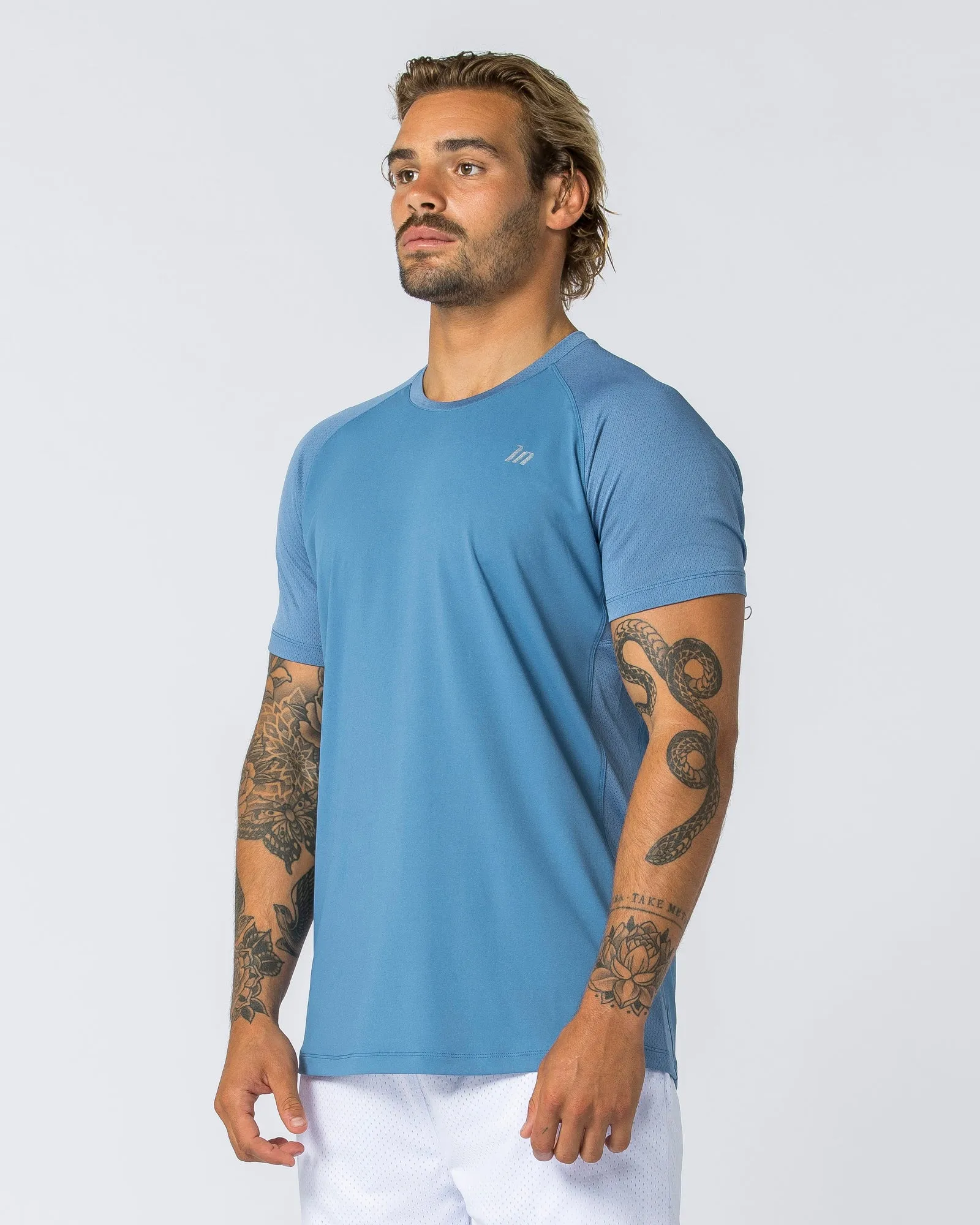 Ventilation Tee - Elemental Blue sold by Muscle Nation product image thumbnail 3