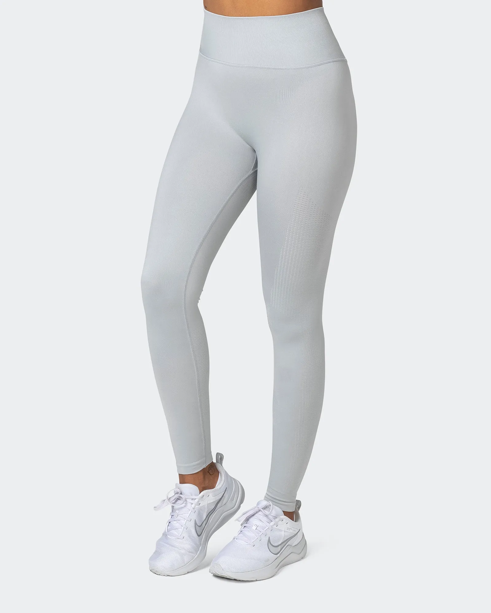 Seamless Full Length Leggings - Steel sold by Muscle Nation product image thumbnail 4