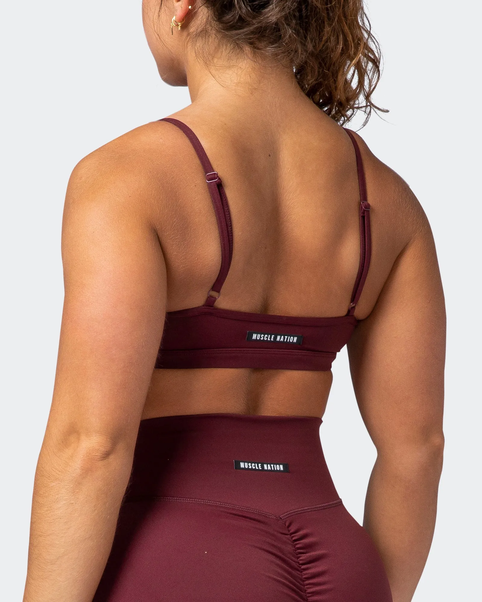 Accelerate Bra - Dark Plum sold by Muscle Nation product image thumbnail 5