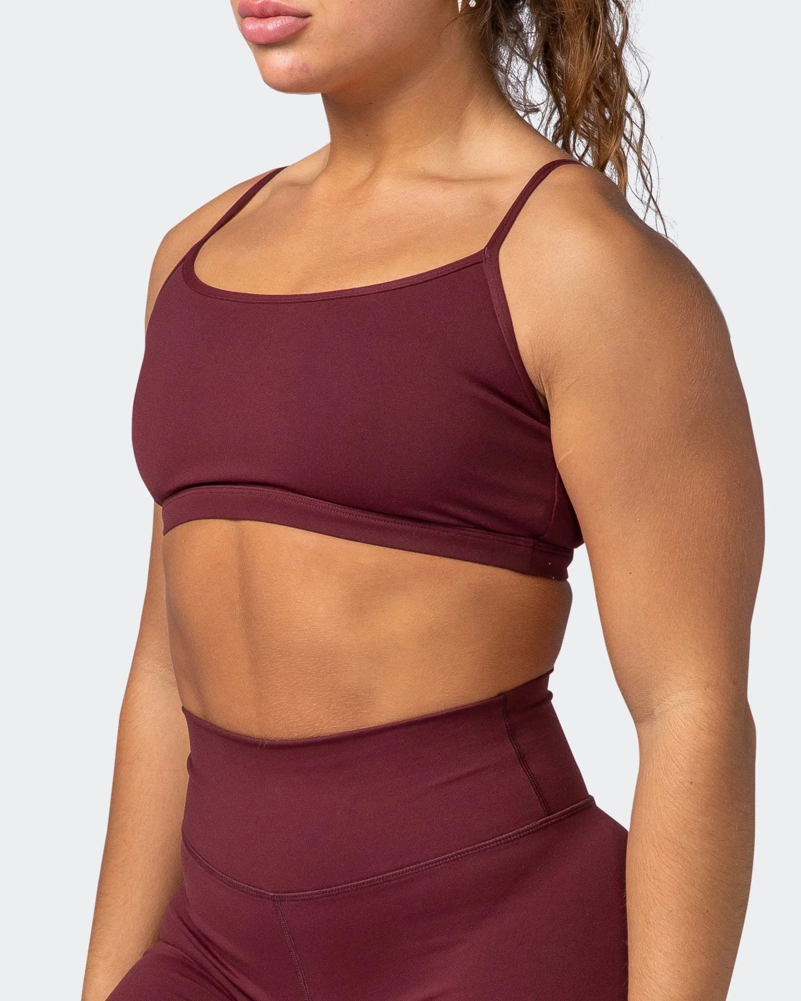 Accelerate Bra - Dark Plum sold by Muscle Nation product image thumbnail 3